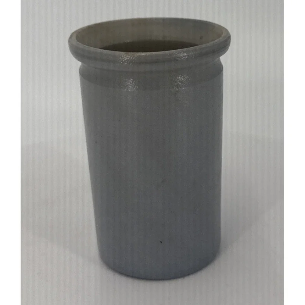 Vintage German Salt-Glaze Stoneware Mustard Jar by‎ Adam Berghart Bergrath-Vase
